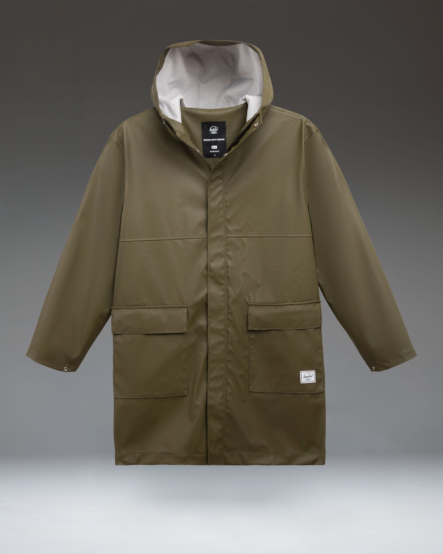 Long Classic Rain Jacket Men's